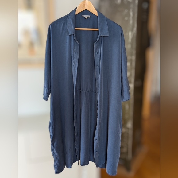 Cos Lagenlook Oversized Shirt/Dress L - Picture 1 of 11